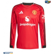 Moški Nogometni dresi Manchester United Domači 2025-26 Dolgi Rokav